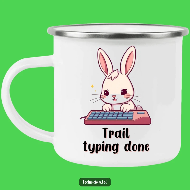 Funny Rabbit Adventure Mug - Fuel Your Fast-Paced Escapes!