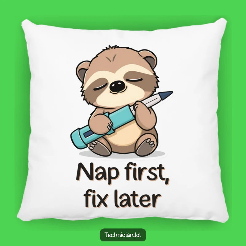 Funny Sloth Pillow: Cozy Comfort with a Backwards DIY Buddy
