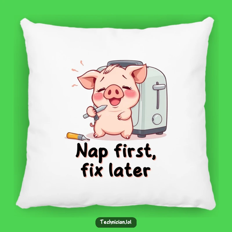 Funny Piglet Pillow: Cozy Comfort with Comical Fixes