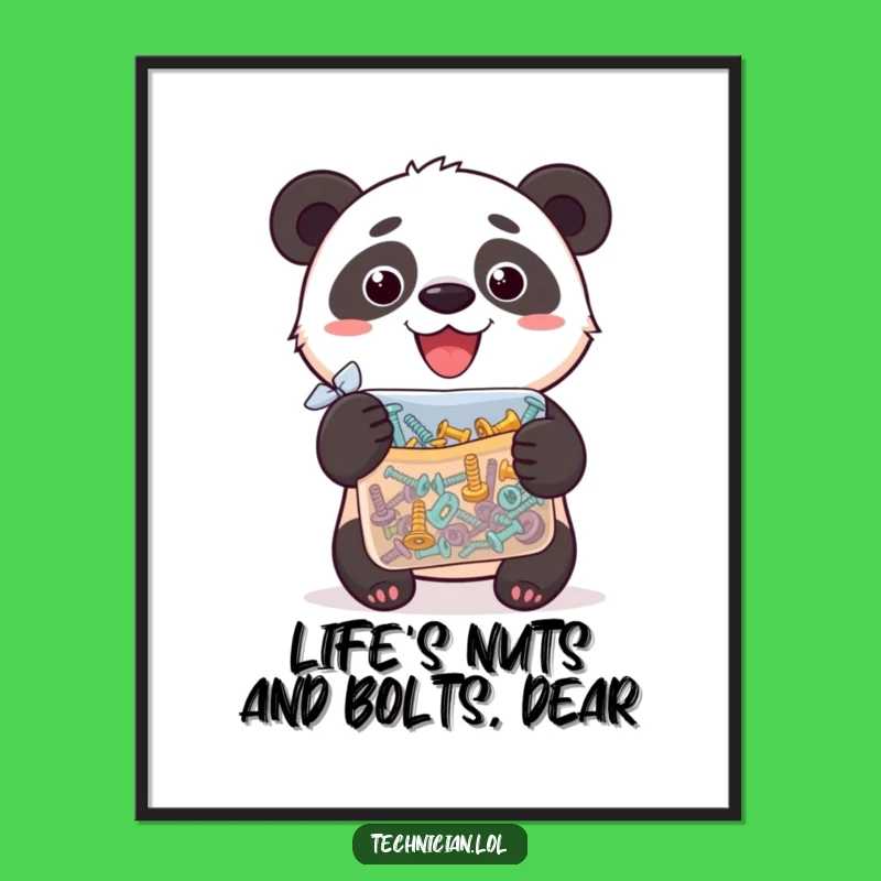 Funny Free Printable Panda Wall Art: DIY Downloadable Decor Gift